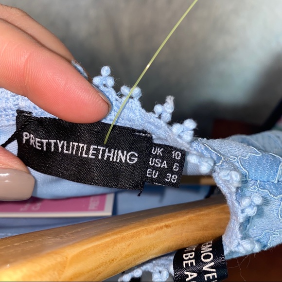 PRETTYLITTLETHING ⭐️NWT⭐️ Lace Midi Dress size 6 - Picture 11 of 12